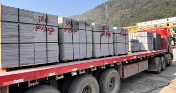 盐城 芝麻灰地铺石出货日常