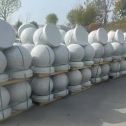 盐城 白麻花岗岩石材圆球，石球，挡车球，隔离球，景观石球，风水球等