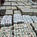 盐城 黄金麻白麻花岗岩荔枝面地铺石(冰裂纹)