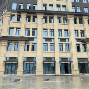 盐城 黄金麻花岗岩荔枝面小区外墙干挂