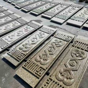 盐城 黄金麻花岗岩外墙雕刻板