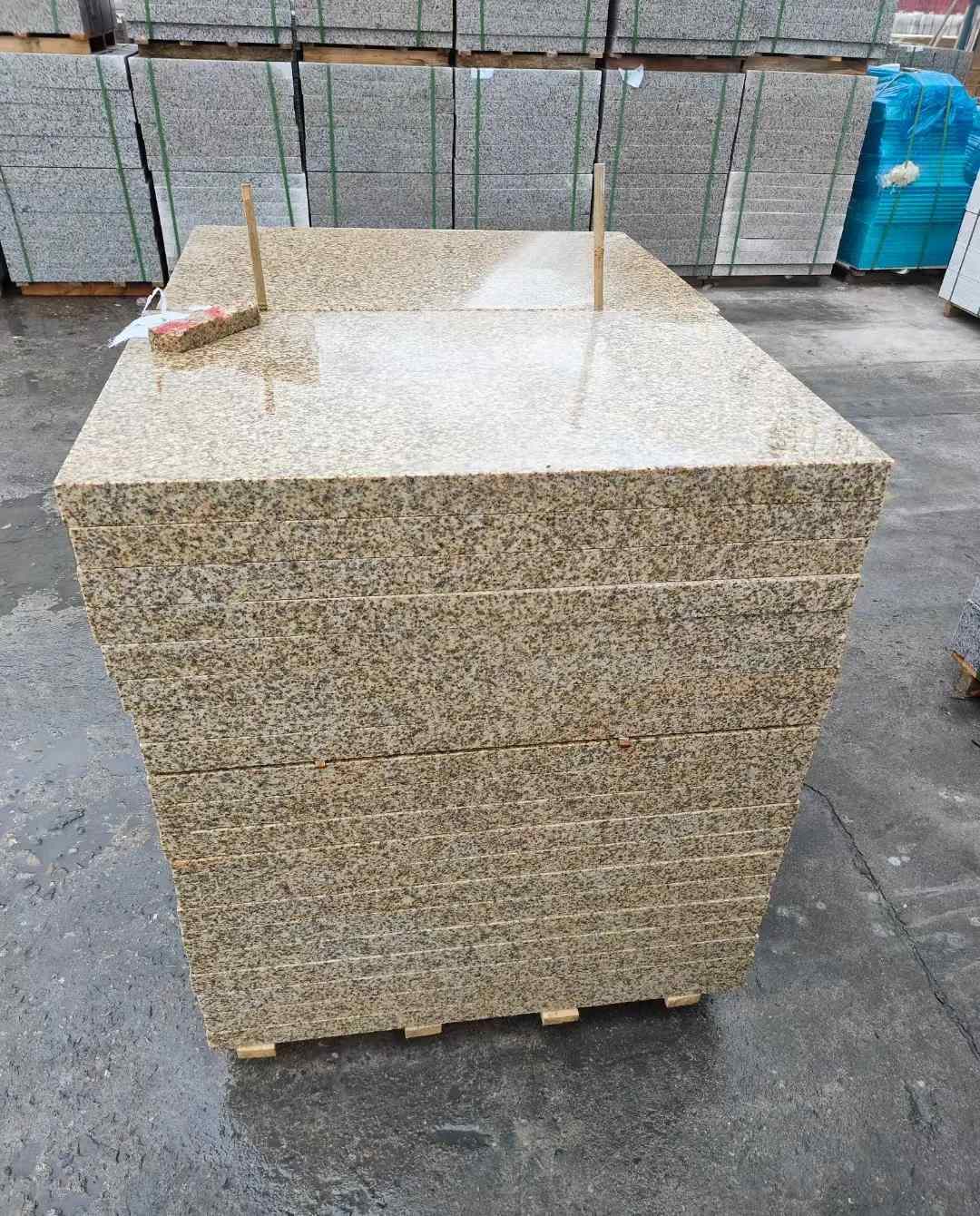 盐城 湖北黄金麻花岗岩石材荔枝面外墙石材