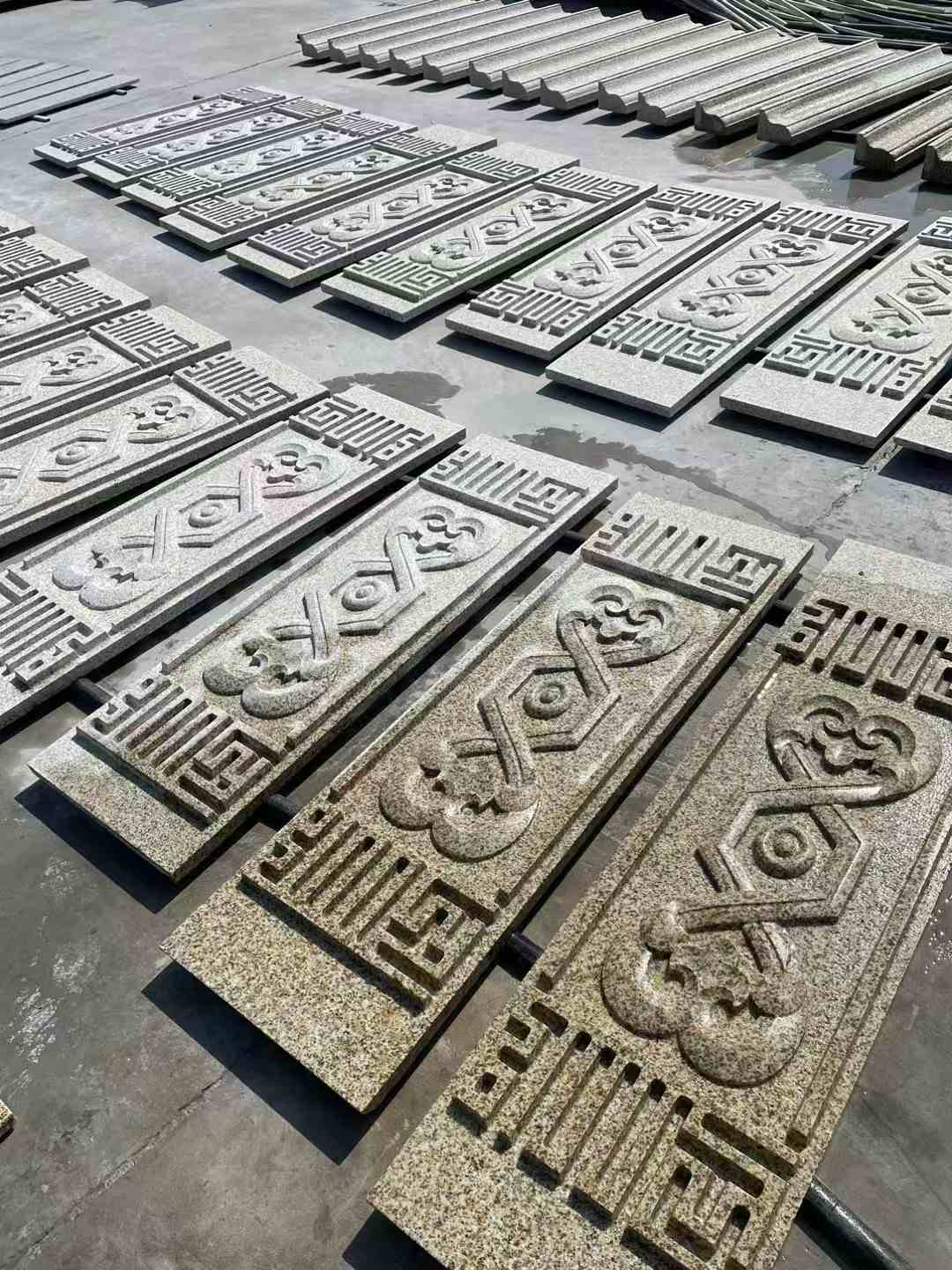 盐城 黄金麻花岗岩外墙雕刻板