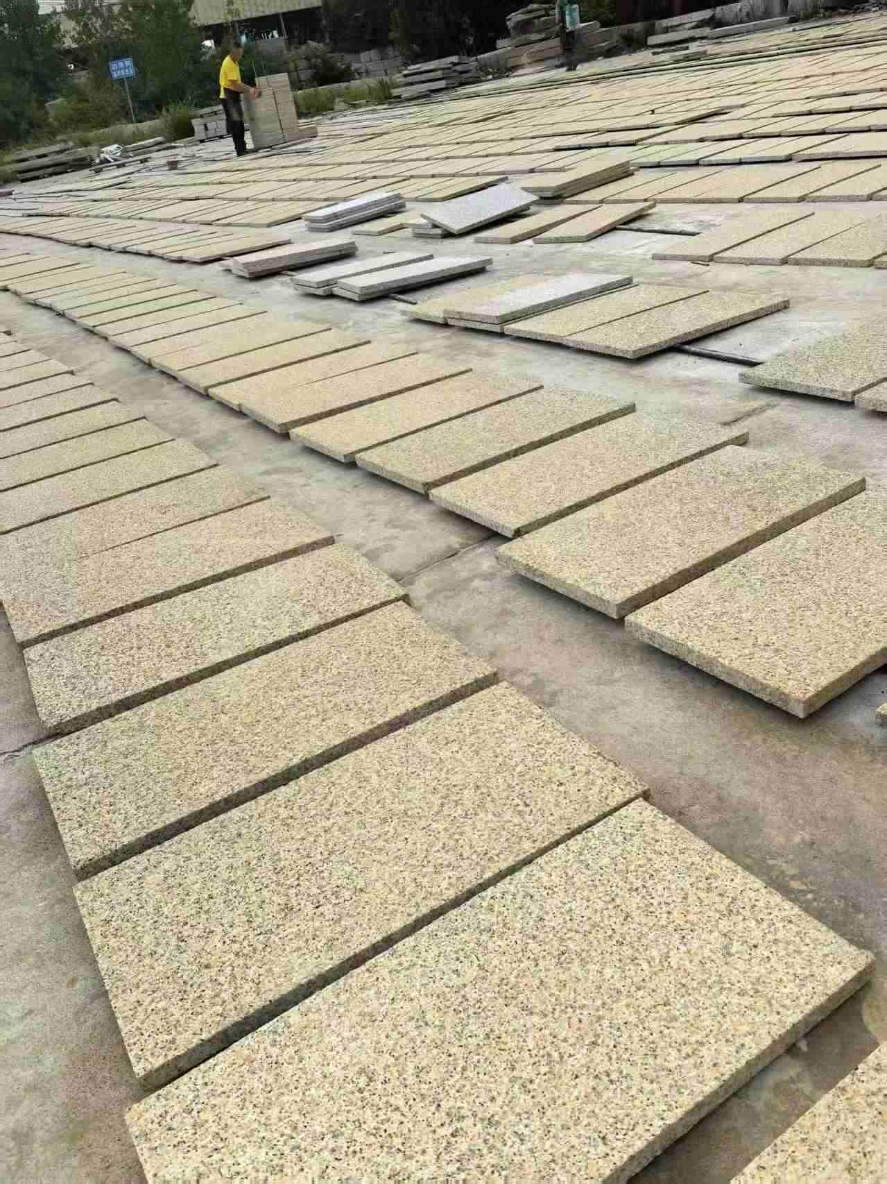 盐城 黄金麻荔枝地铺石面排板