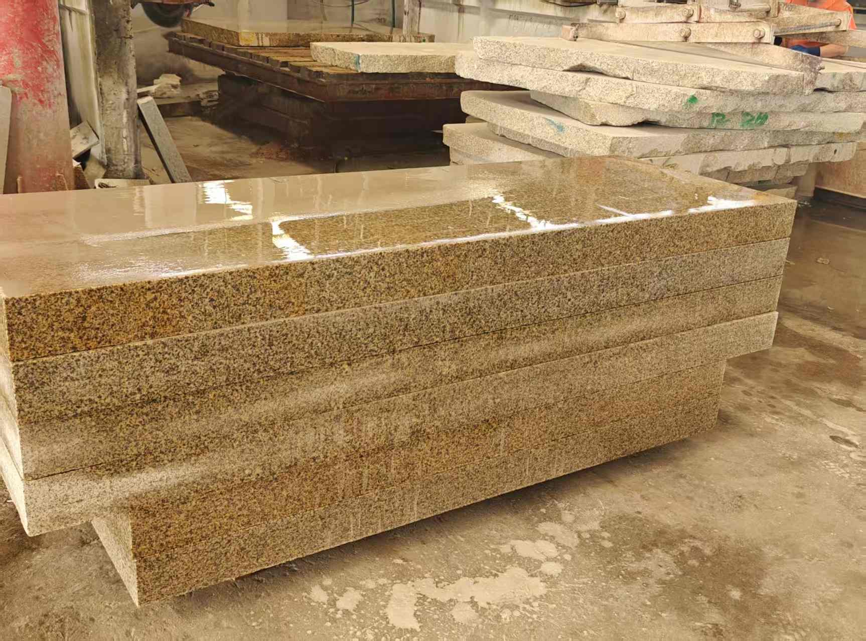 盐城 黄金麻栏杆料半成品加工中